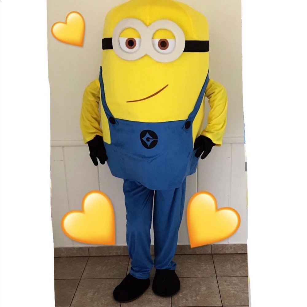 Minion mascot costume